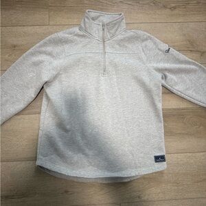 Nautica Gray V-Neck Sweater